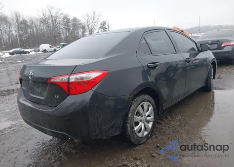 2016 Toyota Corolla Le from USA, damaged, VIN 2T1BURHE7GC546568
